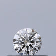 0.23 carat Round diamond D VVS2 Excellent