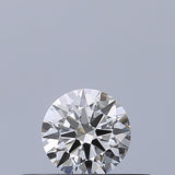 0.23 carat Round diamond D VVS2 Excellent
