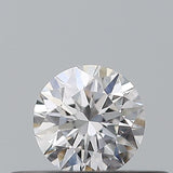 0.21 carat Round diamond D  VVS2 Excellent