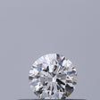 0.19 carat Round diamond D VVS1 Excellent