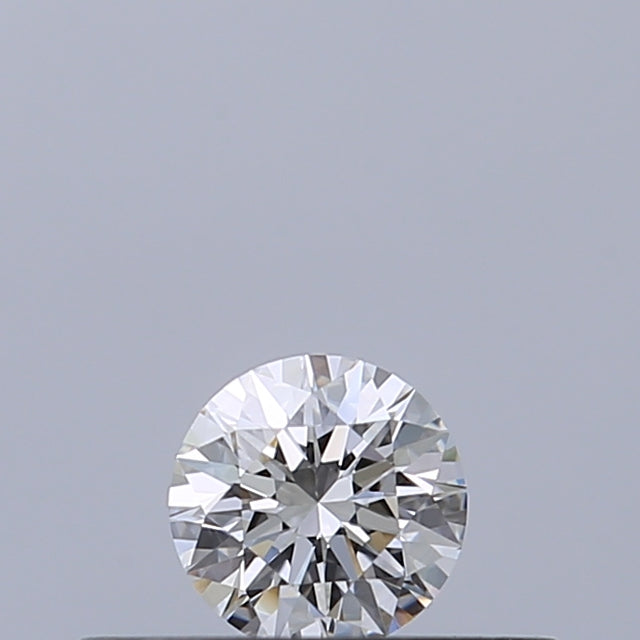 0.18 carat Round diamond E VVS2 Excellent