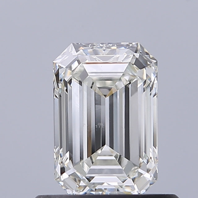 0.71 carat Emerald diamond F VVS2 Excellent
