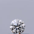 0.18 carat Round diamond F VVS2 Excellent
