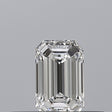 0.23 carat Emerald diamond D VVS1 