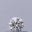 0.21 carat Round diamond F VVS1 Excellent