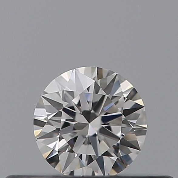 0.19 carat Round diamond F  IF Excellent