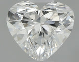 0.43 carat Heart diamond F  VVS1 Excellent