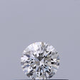 0.23 carat Round diamond F VVS1 Excellent