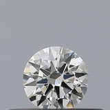 0.19 carat Round diamond F  IF Excellent