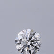 0.19 carat Round diamond D VS1 Excellent