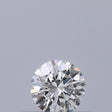 0.19 carat Round diamond E VVS1 Excellent