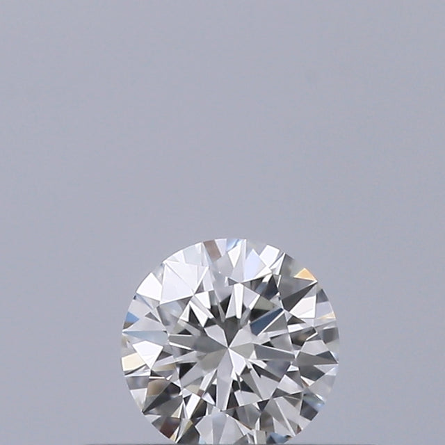0.19 carat Round diamond E VVS1 Excellent