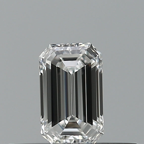 0.23 carat Emerald diamond E VVS1 