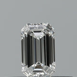 0.23 carat Emerald diamond E VVS1 