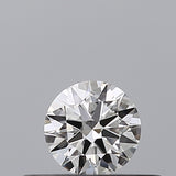 0.18 carat Round diamond D  VVS2 Excellent