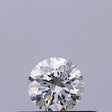 0.25 carat Round diamond E VVS2 Excellent