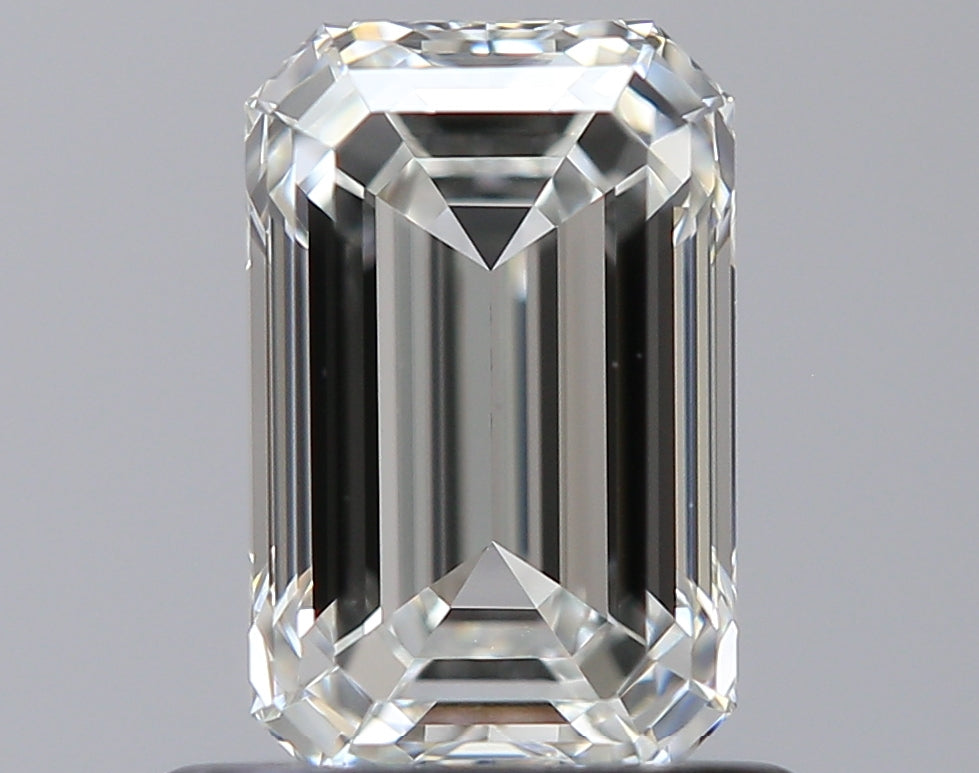 0.81 carat Emerald diamond H VVS1 