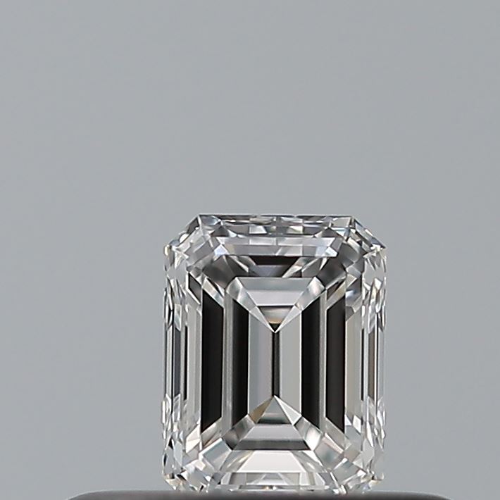 0.24 carat Emerald diamond E VVS1 