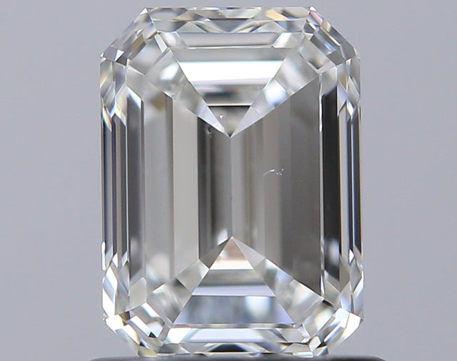 1.01 carat Emerald diamond G SI1 