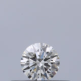 0.20 carat Round diamond F VVS1 Excellent