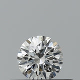 0.19 carat Round diamond E VVS2 Excellent