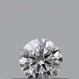 0.22 carat Round diamond E  VVS2 Excellent
