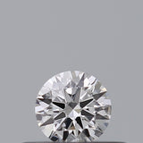 0.24 carat Round diamond D  VVS2 Excellent