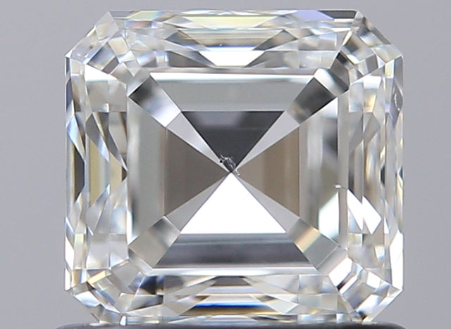 0.90 carat Asscher diamond G SI1 