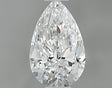0.50 carat Pear diamond D VS2 