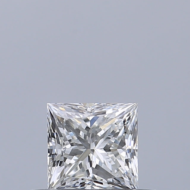 0.32 carat Princess diamond D IF 