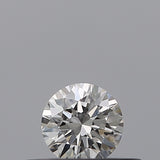 0.21 carat Round diamond F  IF Excellent