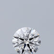 0.24 carat Round diamond D VVS1 Excellent