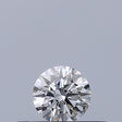 0.19 carat Round diamond D VVS1 Excellent