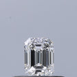 0.23 carat Emerald diamond D VVS2 
