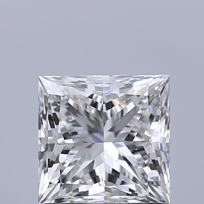 0.73 carat Princess diamond F VS2 