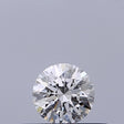 0.25 carat Round diamond F IF Excellent