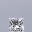 0.32 carat Princess diamond D VVS2 