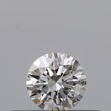 0.23 carat Round diamond D VVS2 Excellent