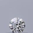 0.19 carat Round diamond E IF Excellent