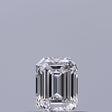 0.23 carat Emerald diamond D VVS1 