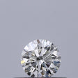 0.23 carat Round diamond F VVS2 Excellent