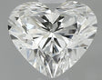 0.73 carat Heart diamond H SI2 