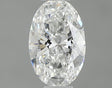 0.33 carat Oval diamond F VVS1 