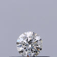 0.19 carat Round diamond F IF Excellent