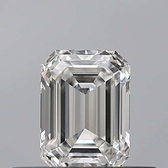 0.38 carat Emerald diamond F VVS2 