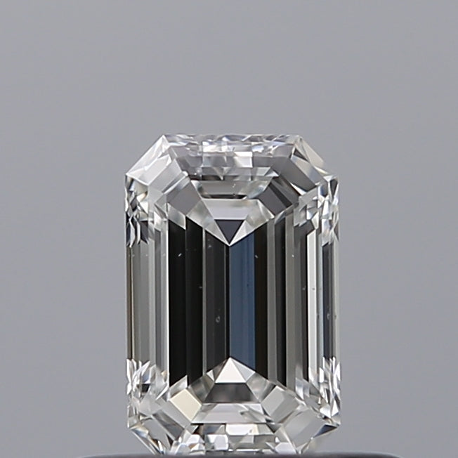 0.40 carat Emerald diamond F SI1 