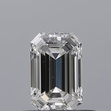 0.40 carat Emerald diamond F SI1 