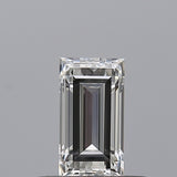0.37 carat Baguette diamond F  VVS1