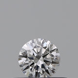 0.24 carat Round diamond F  VVS1 Excellent