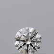 0.23 carat Round diamond D VVS2 Excellent